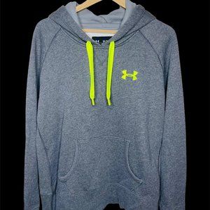 Lime Green Under Armour Hoodie 